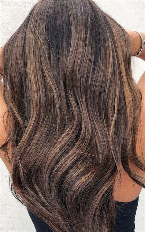 Best Hair Colours To Look Younger Chocolate Caramel Swirl Hair Colour
