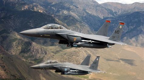 Air Force Jet Fighter Military F15 Eagle