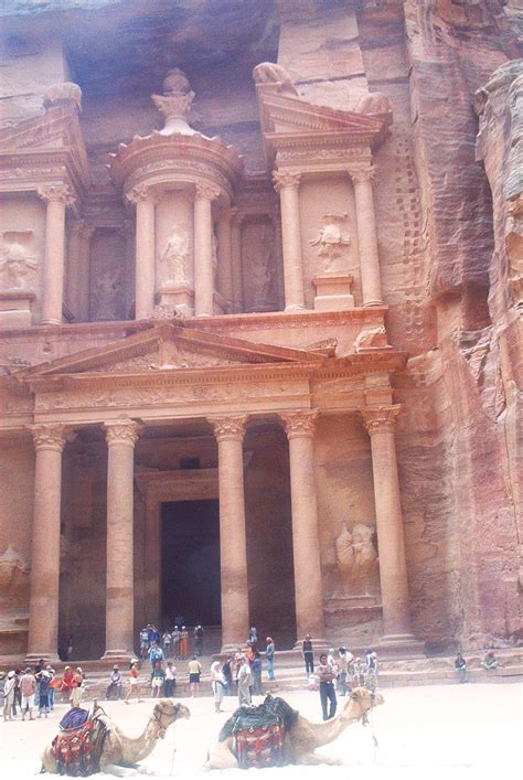 Al Khazneh Temple Petra Jordan Indiana Jones And The