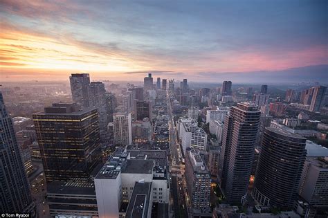 Torontos Rooftopper Captures Awesome Photos Of The City From 1000 Feet Up