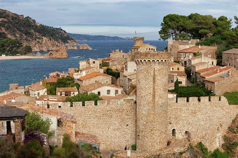 Tossa De Mar Medieval Town In Spain Photograph By Artur Bogacki Pixels