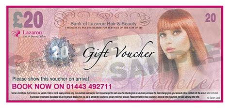 £20 T Voucher Lazarou Hair And Beauty