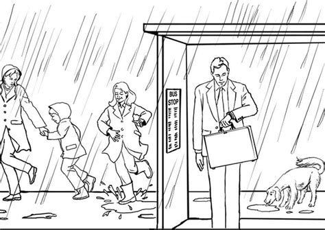 Busque cualquier cosa sobre dibujo en esta web. Dibujo para colorear Lluvia - Dibujos Para Imprimir Gratis ...