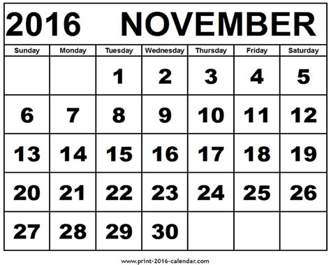 Free Is My Life Freeismylife November 2016 Calendar All The November
