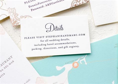 Picking out exactly what you think will make the happy couple even happier. Insert Card Wording Samples | Wedding invitation inserts ...