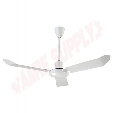 Variable speeds available with optional speed controllers. CP56111811R : Canarm 56" Industrial Ceiling Fan, White, Up ...