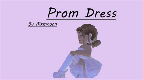 Prom Dress Roblox Music Videolyrics Youtube