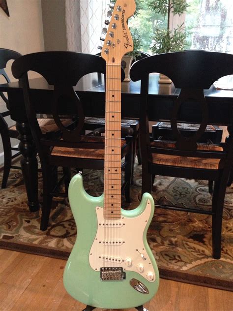 My 2013 Fender American Special Stratocaster Surf Green Fender