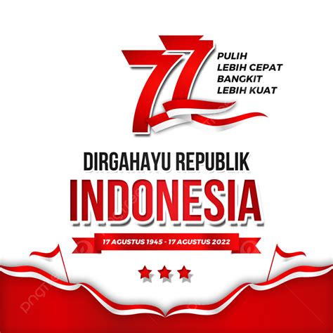 Gambar Kartu Ucapan Hut Ri Ke 77 2022 Dirgahayu Kemerdekaan Indonesia