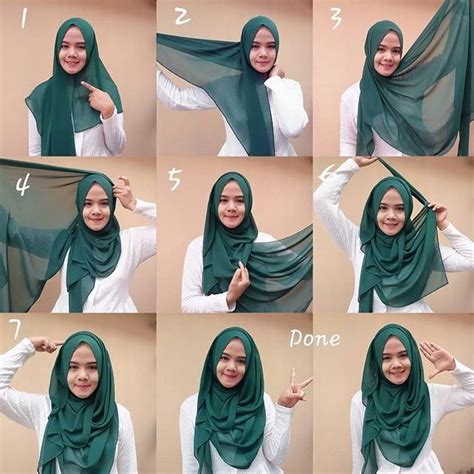 dubai hijab style step by step hijab style