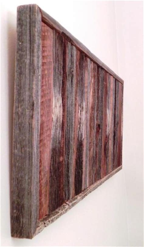 I'm now adding bean bag boards to the mix! barn board mosaic wall art created by barnboardstore.com ...