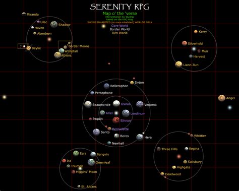 Firefly Universe Map By Leam