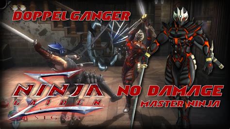 Ninja Gaiden Sigma Doppelganger All Fights No Damage Master Ninja