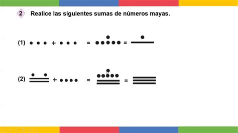 Ejercicios con sumas de números mayas sexto grado 08 de septiembre