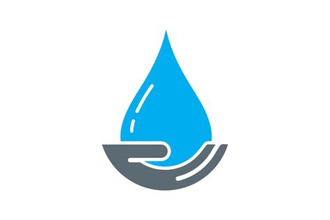 Save Water Logo Creative Logo Templates ~ Creative Market