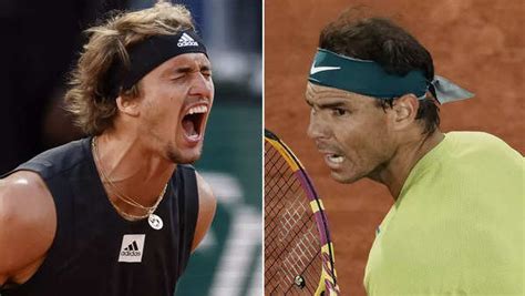 Rafael Nadal Vs Alexander Zverev French Open Semi Final When And Where