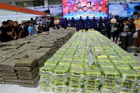 Thailand Police Nab 22 Million In Crystal Meth In Large Busts