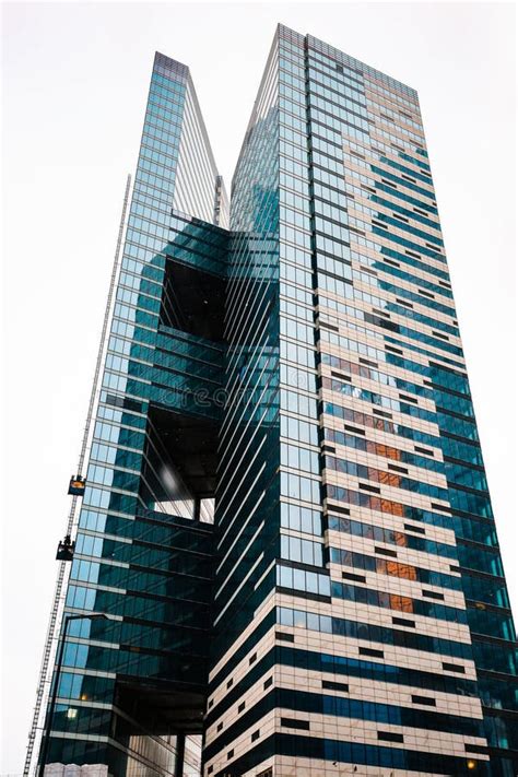 Skyscraper Modern Office Building Exterior Design Glass Facade Urban