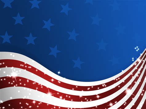 American Patriotic Flag Backgrounds Blue Flag Red White Templates
