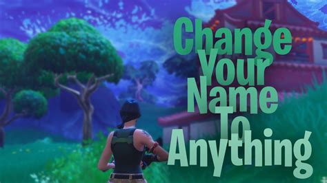 How To Change Your Fortnite Name To Anything Even The Taken Ones Youtube