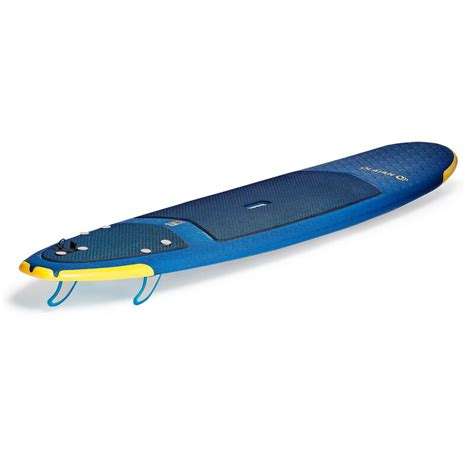 Tabla Surf Espuma Evolutiva Olaian 500 8 Adulto Azul Amarillo Correa