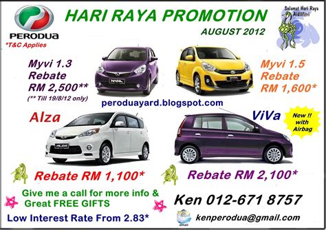 Perodua has always been malaysia's choice for affordable and quality cars. Perodua Promotion - Call 012-671 8757: Perodua Promotion ...