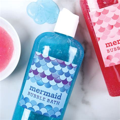 Mermaid Bubble Bath Kit Bramble Berry