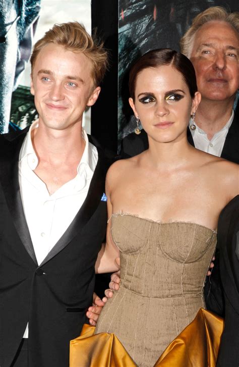 Harry Potters Emma Watson Tom Feltons Sweetest Friendship Moments Us Weekly