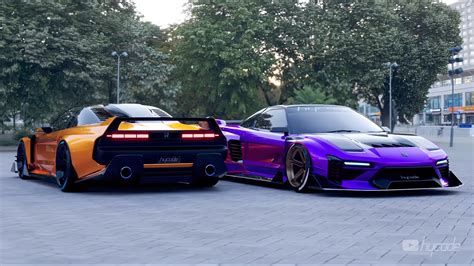 Honda Nsx Custom Wide Body Kit By Hycade Buy With Delivery