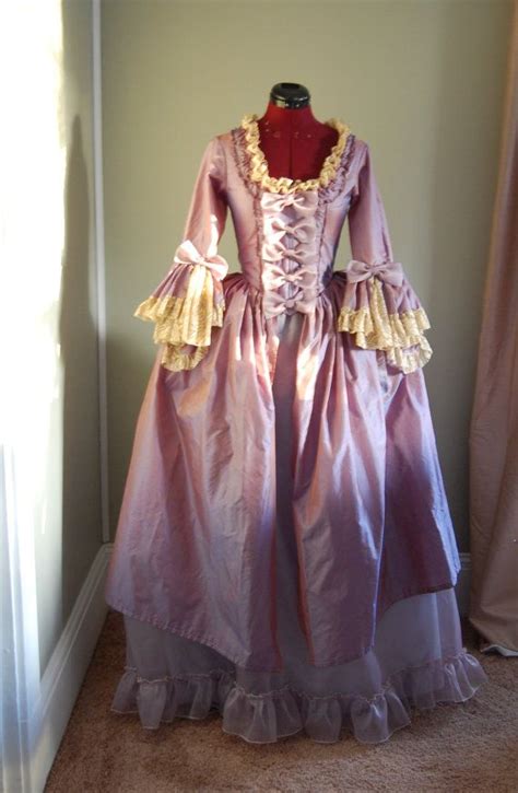 Lilac Silk And Taffeta Marie Antoinette Victorian Inspired Etsy
