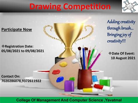 Drawing Competition 2021 College Of Management And Computer Science