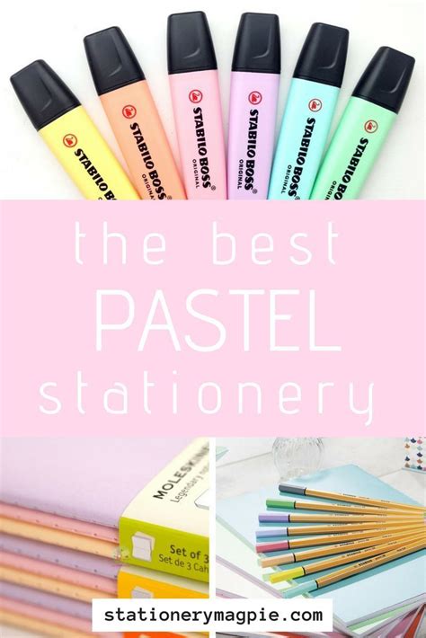 Pastel Stationery Our Favourites Pastel Stationery Stationery