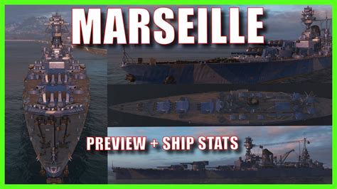 Marseille French Super Heavy Cruisers World Of Warships Wows Preview