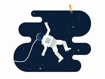 Space Dribbble Cry Cool Astronaut Gifs Animated