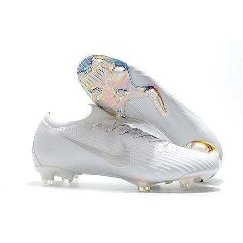 Nike Mercurial Vapor Xii Elite Fg Firm Ground Cleats All White