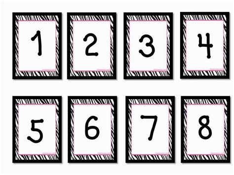 Free Printable Numbers 1 31 Month Calendar Printable