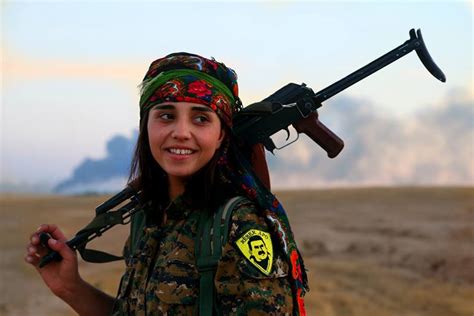 Syrian Kurdish Women Fighters Release Exotic Lesbian Orgy Video On