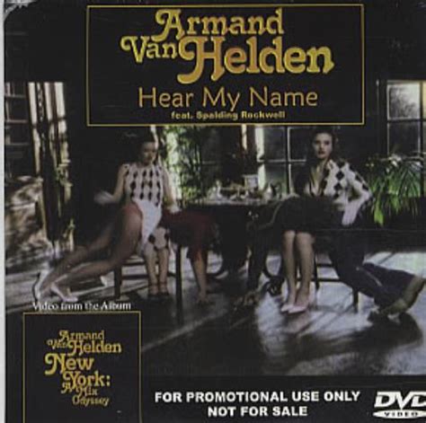 Check spelling or type a new query. Armand Van Helden Hear My Name US Promo DVD Single (302266)