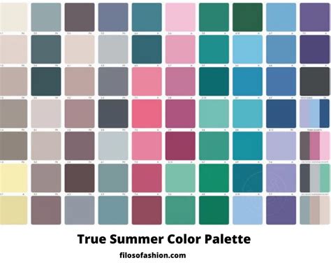 Summer Color Palette Clothing What To Wear And Where To Buy Artofit