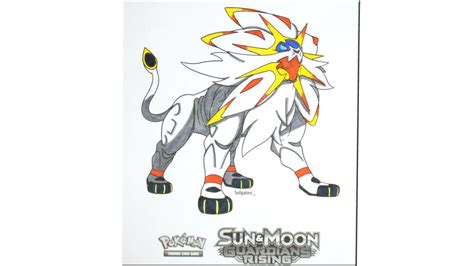 30 Pokemon Coloring Pages Solgaleo