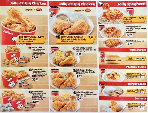 Everything On The Menu At Jollibee Scarborough