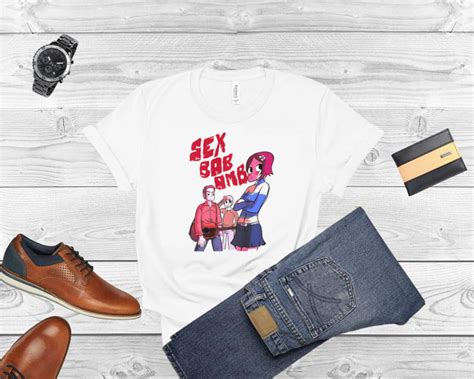 Scott Pilgrim Vs The World Sex Bob Omb Band Shirt