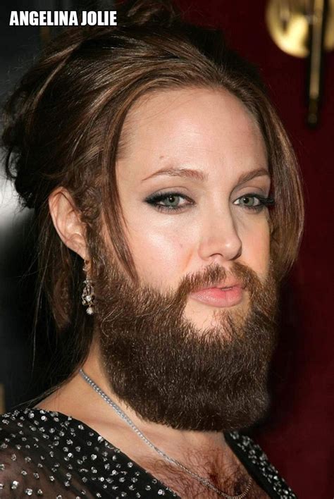 Female Celebrities With Beards