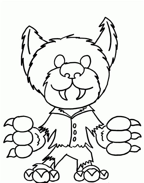 Printable Cute Monster Coloring Pages - Printable World Holiday
