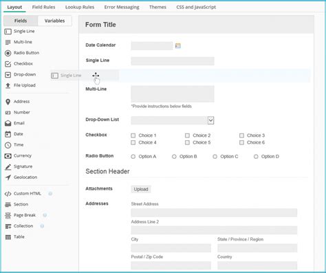 Dynamic Web Forms Docunav Solutions