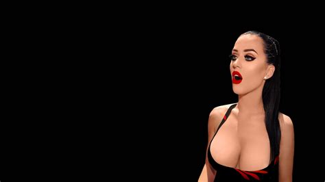 Katy Perry Cleavage Celebrity Dark Hair Lipstick Wallpapers HD Desktop And Mobile Backgrounds