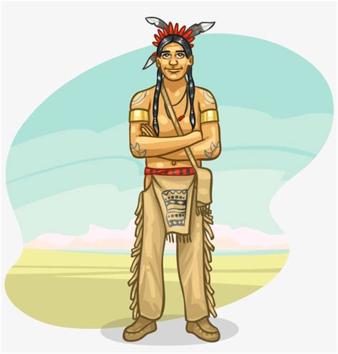 Native American Cartoon Transparent Png 1024x1024 Free Download