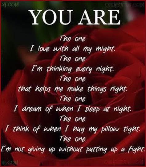 Sweet Inspiring And Romantic Love Quotes Love Poem For Her Love