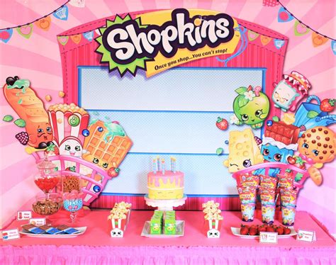 Shopkins Birthday Party Ideas Photo 4 Of 9 Catch My Party