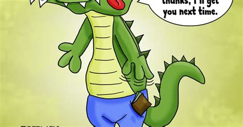 Alligator Arms Cartoon By Bearman Cartoons Depicts A Cartoon Alligator